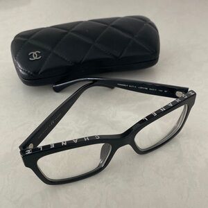 Chanel Black Eyeglasses 5417-A